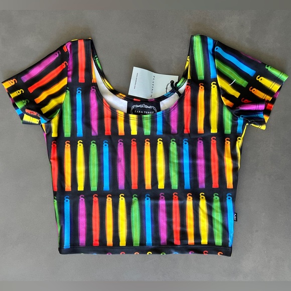 Zara Terez Crop Top Sz M. Brand new with tags. - Picture 1 of 3
